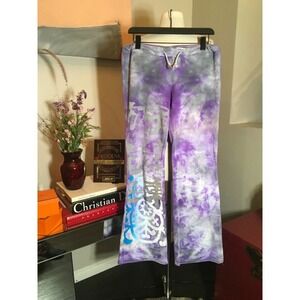 he People of the Labyrinths Tie Dye Purple Sweatpants